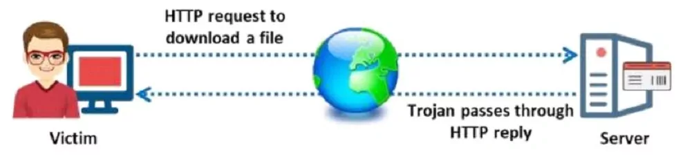 HTTP/HTTPS Trojan-خصان طروادة عبر الويب